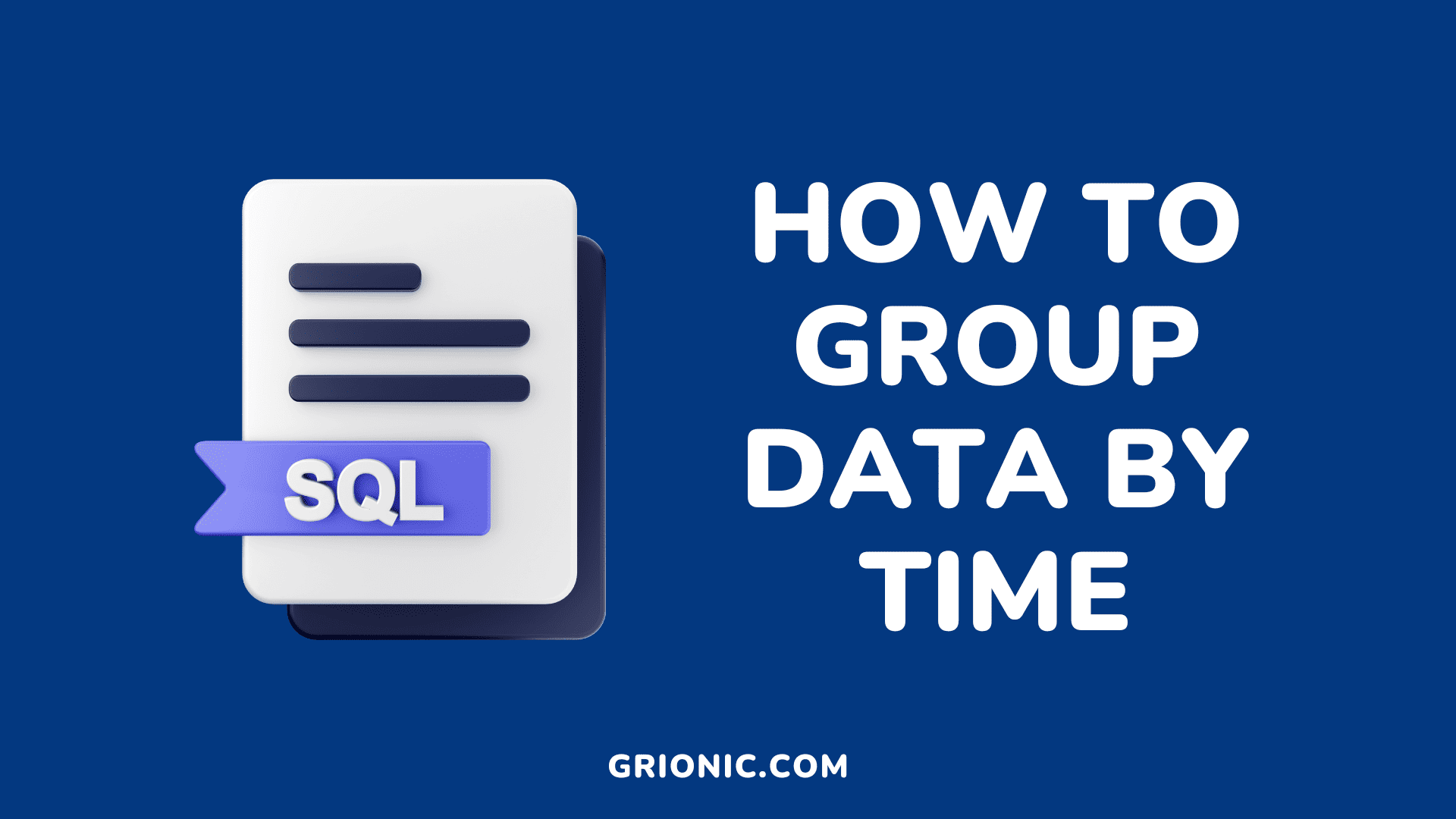 how to group data by time in sql server